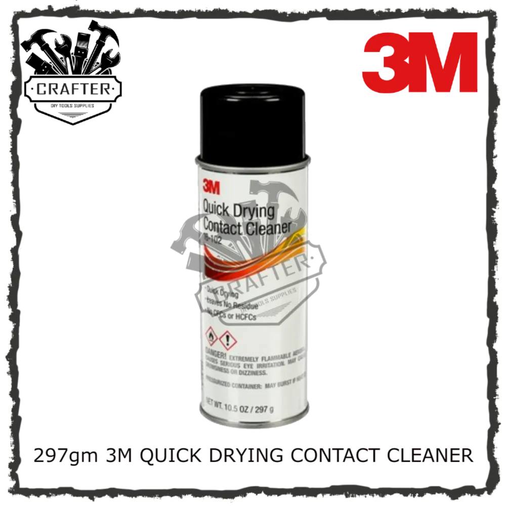 297gm 3M QUICK DRYING CONTACT CLEANER