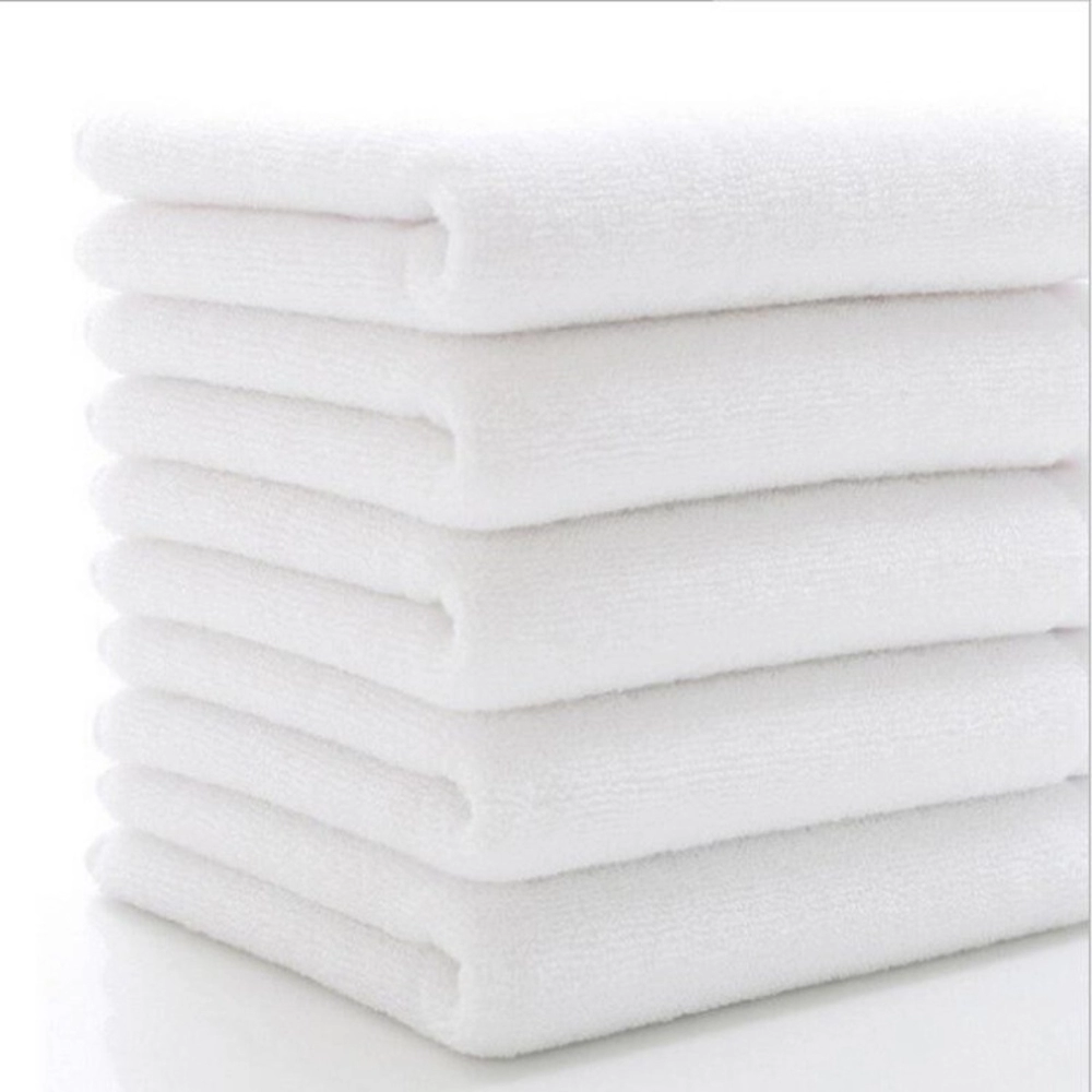 100% Cotton Hotel White Bath Towel Gym Towel 470g 70x140cm Tuala Mandi Putih