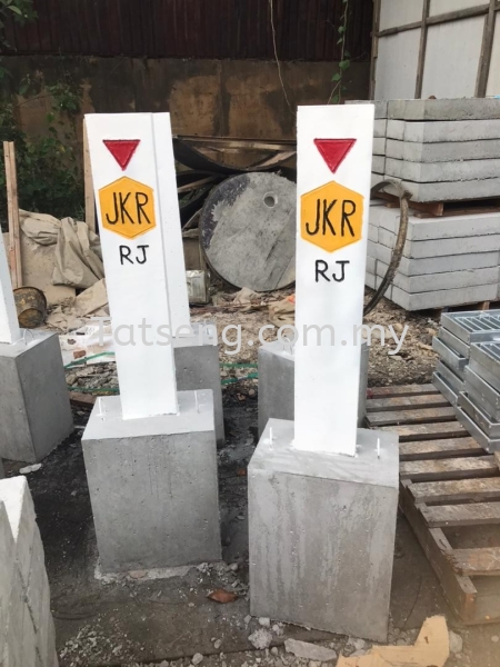 JKR Concrete Boundary Marker Concrete Bollard Selangor, Malaysia, Kuala Lumpur (KL) Supplier, Suppliers, Supply, Supplies | TAT SENG TRADING SDN BHD