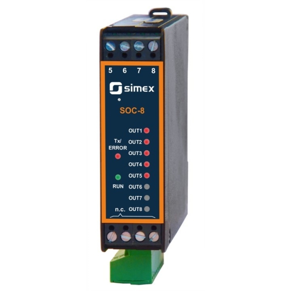 SIMEX SOC-8 Serial Transmitters SIMEX Malaysia, Penang, Butterworth Supplier, Suppliers, Supply, Supplies | TECH IMPRO AUTOMATION SOLUTION SDN BHD