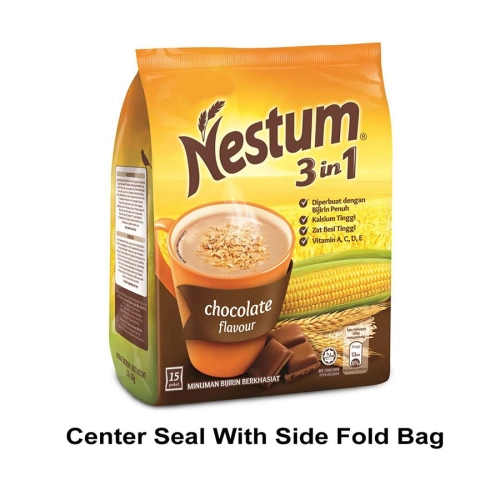 Center Seal Bag With Side Fold 