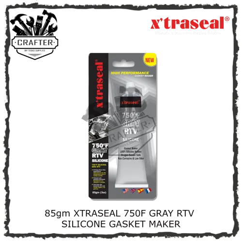 85gm XTRASEAL 750F GRAY RTV GASKET MAKER GREY