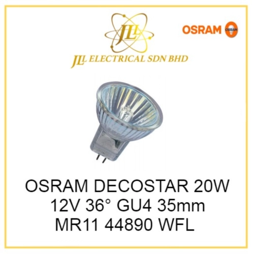 OSRAM DECOSTAR 20W 12V 36° GU4 35mm MR11 44890 WFL