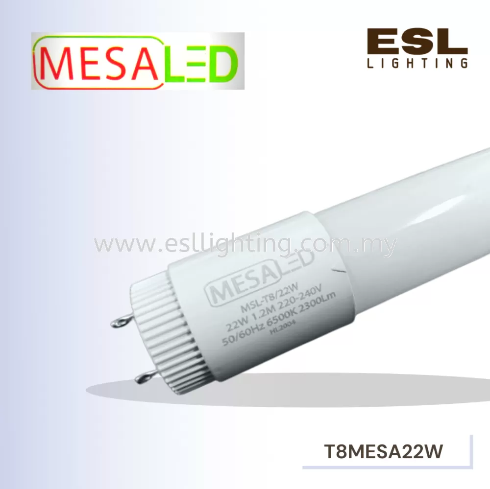 MESALED LED TUBE 22W 4FT SIRIM APPROVED ONE YEAR WARRANTY 30 PCS 1 CARTON