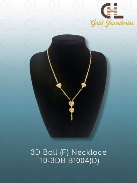 3D BALL (F) NECKLACE  10-3DB B1004(D) Necklaces Malaysia, Penang Manufacturer, Supplier, Supply, Supplies | CHL Innovation Industries Sdn Bhd