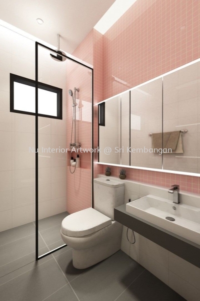 Bathroom Bathroom Design Selangor, Malaysia, Kuala Lumpur (KL), Seri Kembangan Services | NU Interior Art Work