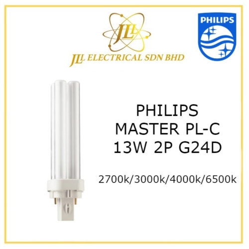 PHILIPS MASTER PL-C 13W 2P G24D 2700k/3000k/4000k/6500k