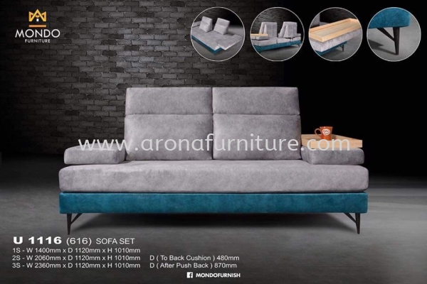 UL 1116 SEATER SOFA Fabric Sofa Arona Johor Bahru (JB), Malaysia, Skudai Supplier, Suppliers, Supply, Supplies | Arona Furniture Sdn. Bhd.