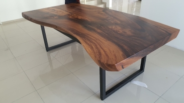 Raintree customade unique Natural tree Dinning table