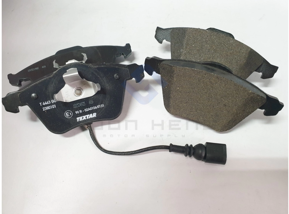 Audi A3, Volkswagen Golf V, Passat B6, Passat CC B6 and CC - Front Brake Pad Set (TEXTAR) 