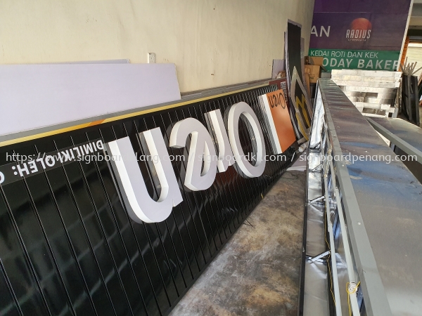 Oren Sport Aluminum ceiling trim casing 3D LED channel box up lettering frontlit signage signboard at Petaling jaya Kuala Lumpur Aluminum Ceiling Trim Casing 3D Box Up Signboard Kuala Lumpur (KL), Malaysia Pembinaan, Pasang, Pembekal | Great Sign Advertising (M) Sdn Bhd