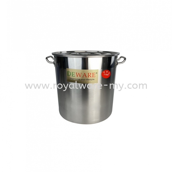 Deware 40cm 3MM Stock Pot Deware Stainless Steel Malaysia, Selangor, Kuala Lumpur (KL), Klang Supplier, Manufacturer, Supply, Supplies | Wei Khing Marketing Sdn Bhd