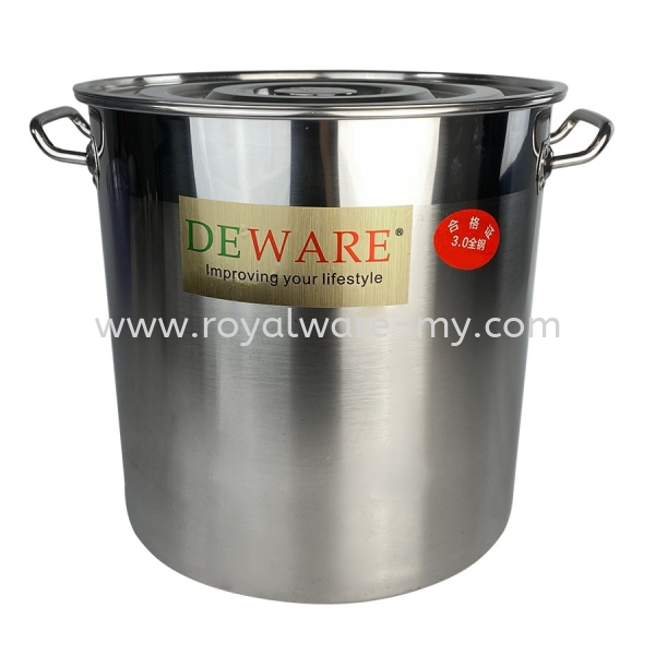 Deware 80cm 3MM Stock Pot Deware Stainless Steel Malaysia, Selangor, Kuala Lumpur (KL), Klang Supplier, Manufacturer, Supply, Supplies | Wei Khing Marketing Sdn Bhd