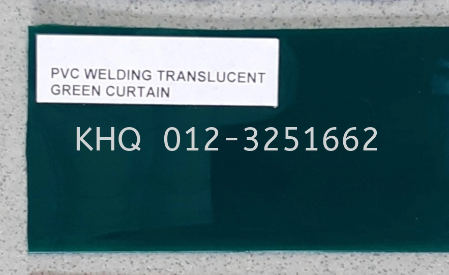 PVC Welding Translucent Green Curtain Strip