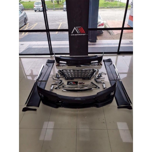 Hyundai starex bumper royale conversion Parts include  Front bumper grill with chrome and led   Side Starex Hyundai Balakong, Selangor, Kuala Lumpur, KL, Malaysia. Body Kits, Accessories, Supplier, Supply | ACM Motorsport