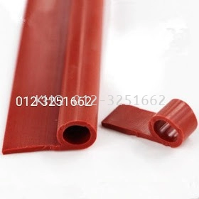P-Profile Red Silicone Rubber Gasket