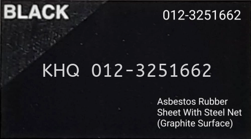 Asbestos Rubber Sheet With Steel Net ( Graphite Surface )