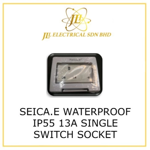 SEICA.E WATERPROOF IP55 13A SINGLE SWITCH SOCKET WPS55S1S