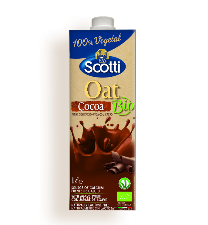 RISO SCOTTI OAT DRINK WITH COCOA ( BIO ) 1LT PLANT BASED MILK Milk Beverage  Penang, Malaysia, George