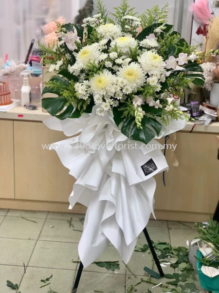  CONDOLENCES / SYMPATHY ο Kuala Lumpur (KL), Malaysia, Selangor, Cheras Supplier, Suppliers, Supply, Supplies | 520 D Love Florist