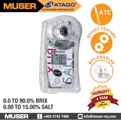 PAL-BX|SALT Digital Hand-held Pocket Brix-Salt Meter