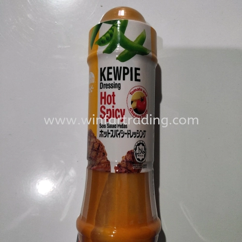 KEWPIE DRESSING HOT AND SPICY 310ML HALAL BC955582200252