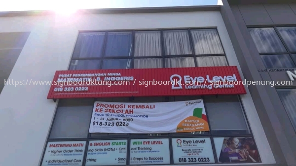 Eye Level Aluminum ceiling trim casing 3D box up led signage signbaord  Aluminum Ceiling Trim Casing 3D Box Up Signboard Kuala Lumpur (KL), Malaysia Pembinaan, Pasang, Pembekal | Great Sign Advertising (M) Sdn Bhd