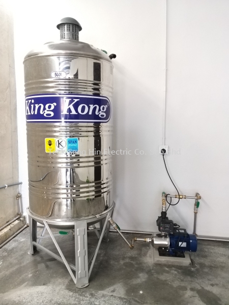 Taman Soon Choon, Ipoh KING KONG S/STEEL TANK + POTENZA WATER PUMP PACKAGE Perak, Malaysia, Ipoh Supplier, Suppliers, Supply, Supplies | Teck Seng Hin Electric Co. Sdn Bhd