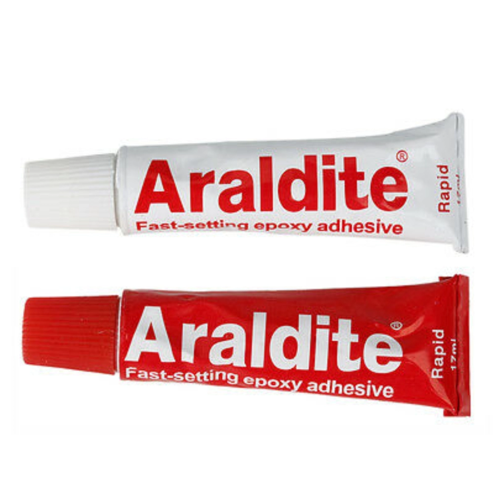 Araldite - Steel Epoxy 2 x 15ml Tubes