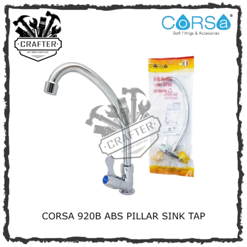 CORSA 920-B ABS PILLAR SINK TAP 