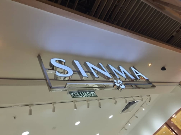 Sinma 3D Box Up Signboard Signage Foo Lin Advertising Penang, George Town, Malaysia Supplier, Service, Supply, Supplies | FOOLIN ADVERTISING SDN BHD