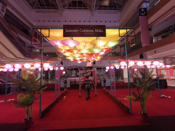 Sunway Carnival Mall Decoration A&A Outcircle Penang, George Town, Malaysia Supplier, Service, Supply, Supplies | FOOLIN ADVERTISING SDN BHD