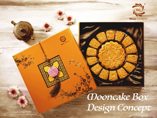 Special Inner Tray Setup with Square Box Mooncake Box Design & Concept Printing & Packaging Singapore, Selangor, Kuala Lumpur (KL), Malaysia Service, Supplier, Supply, Supplies | Ricco Contento