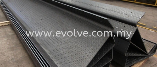 MS Chequered Plate cut & bend Chequered Plate Mild Steel/Stainless Steel & Others Trading Malaysia, Johor Bahru (JB), Ulu Tiram Supplier, Suppliers, Supply, Supplies | Evolve Hardware Sdn Bhd