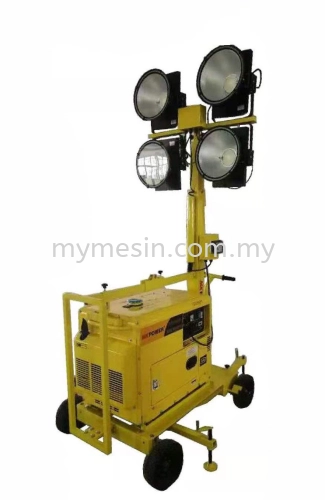 MK Power Tower Light PFDE 6500-T With Diesel Generator