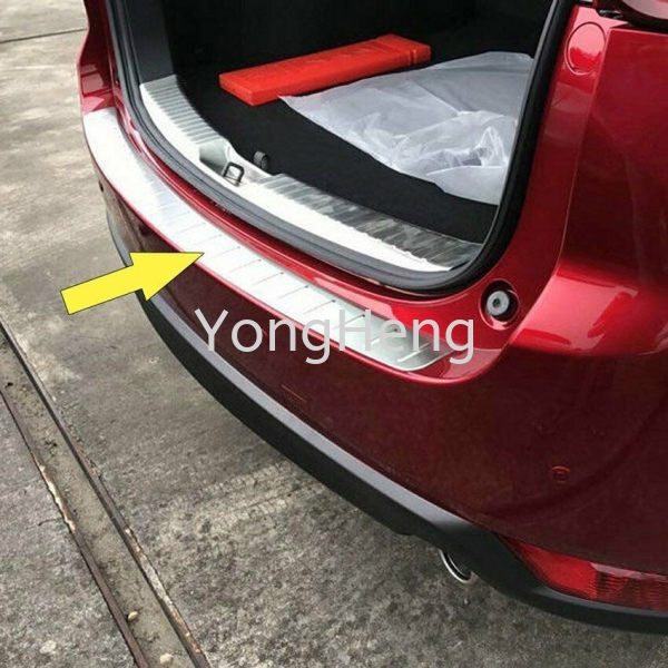 Rear Bumper Chrome [CX5-014] Mazda CX-5 2017 Accessories Johor Bahru JB Malaysia Supplier, Wholesaler | Yong Heng Autoparts & Styling Sdn Bhd