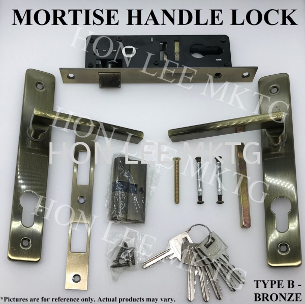 MORTISE HANDLE LOCK [TYPE B-BRONZE] MORTISE HANDLE LOCK [TYPE B-BRONZE] DOOR LOCK DOOR / WINDOW ACCESSORIES Selangor, Malaysia, Kuala Lumpur (KL), Semenyih Supplier, Suppliers, Supply, Supplies | Hon Lee Marketing Sdn Bhd