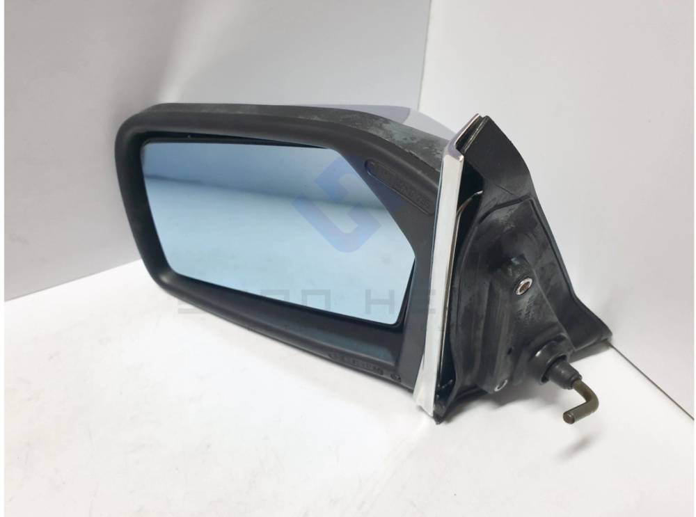 Mercedes-Benz W123 - Manual Left Side View Mirror Complete Unit (ULO)