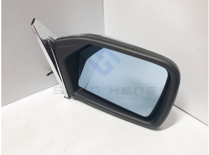 Mercedes-Benz W123 - Manual Right Side View Mirror Complete Unit (ULO)