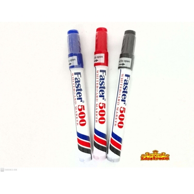  FASTER 500 WHITEBOARD MARKER  ( 2 IN 1 SET )