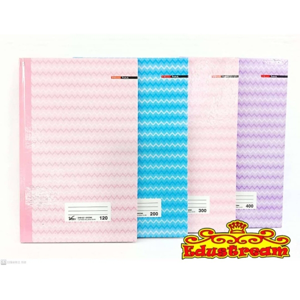 HARD COVER FOOLSCAP BOOK F4 50GSM 120 PGS / 200 PGS /300 PGS / 400 PGS Notebook Paper Product Stationery & Craft Johor Bahru (JB), Malaysia Supplier, Suppliers, Supply, Supplies | Edustream Sdn Bhd