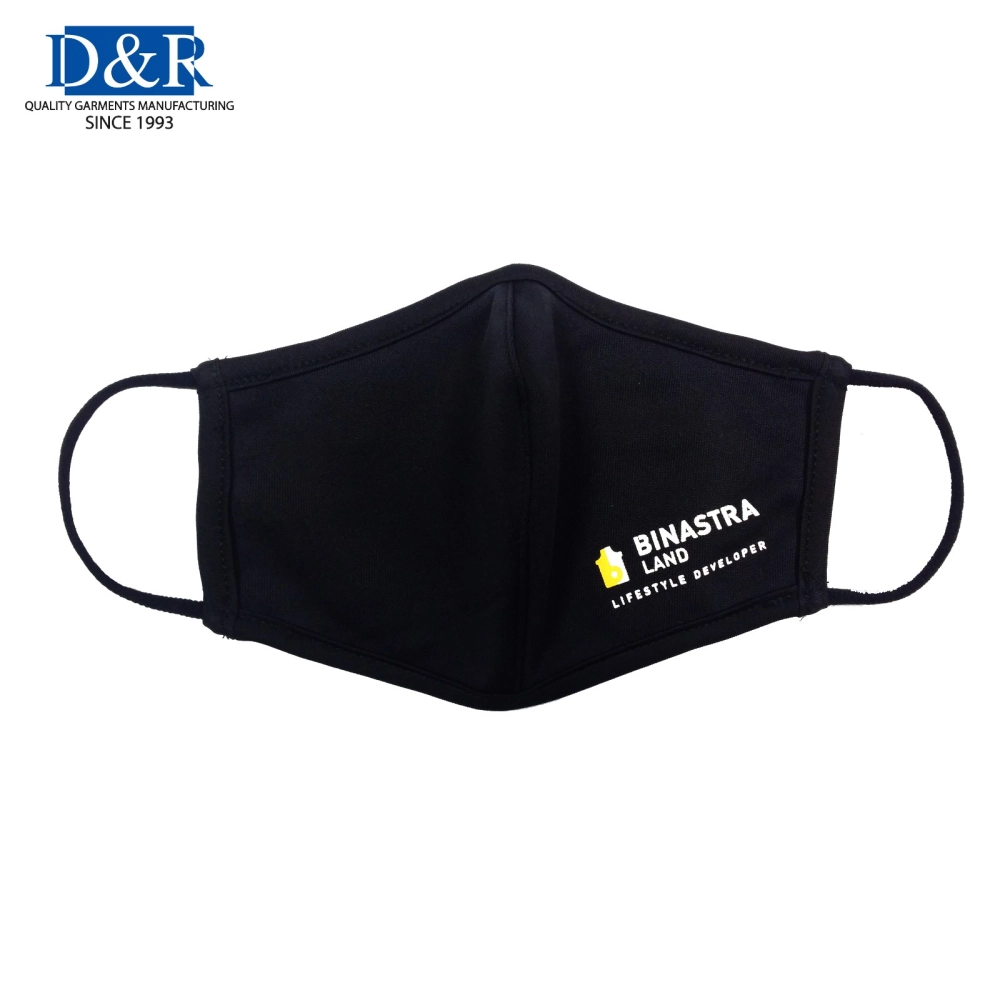 Fabric Face Mask Antibacterial Custom Logo