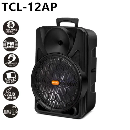 A/D/S TCL-12AP 12inch Portable Speaker With 1 Mic