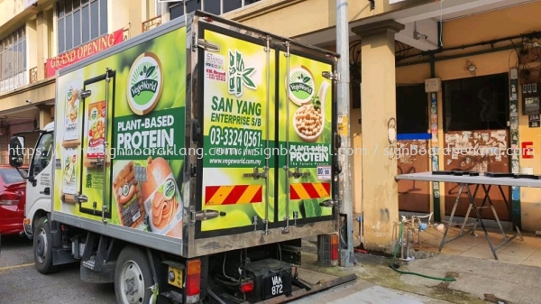 vegeworld truck lorry sticker signage signboard klang kuala lumpur Stiker Trak Lori Kuala Lumpur (KL), Malaysia Pembinaan, Pasang, Pembekal | Great Sign Advertising (M) Sdn Bhd