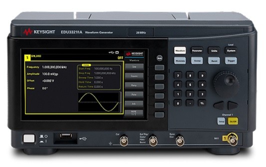 EDU33212A Waveform Generator 20MHz 2 Channel