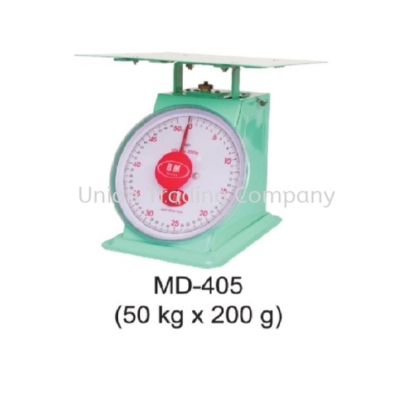 MD-405 (50KG x 200G) Mechanical Spring Scale BM MD Series Spring Dial MECHANICAL SPRING SCALE Kuala Lumpur (KL), Malaysia, Selangor, Shah Alam Supplier, Suppliers, Supply, Supplies | Union Trading Company