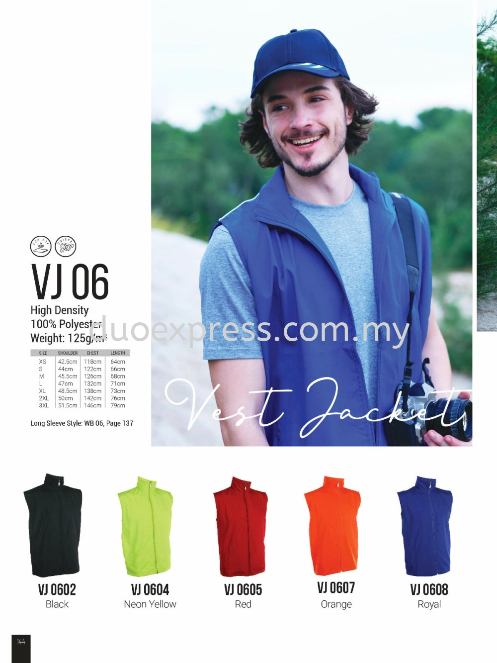 Oren VJ06 Vest Jacket