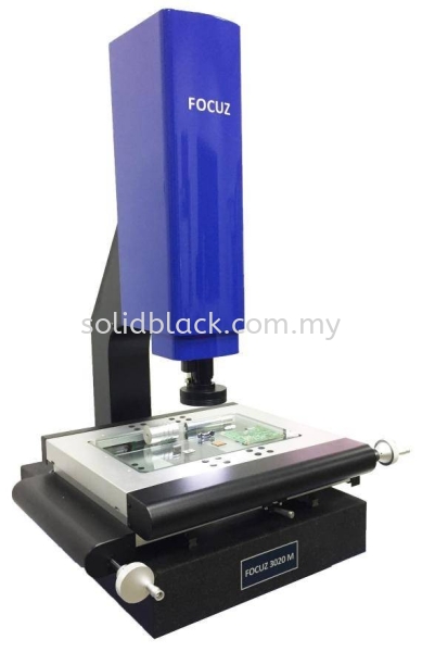 FOCUZ M series: Manual XY stage with motorized Z Video Measuring System (VMS) Selangor, Malaysia, Kuala Lumpur (KL), Penang, Puchong, Bukit Mertajam Supplier, Suppliers, Supply, Supplies | Solid Black Metrology Sdn Bhd