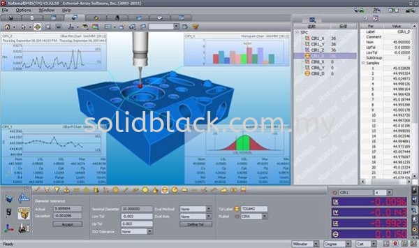 Rational DMIS/ Rational Vue Metrology Software  Selangor, Malaysia, Kuala Lumpur (KL), Penang, Puchong, Bukit Mertajam Supplier, Suppliers, Supply, Supplies | Solid Black Metrology Sdn Bhd