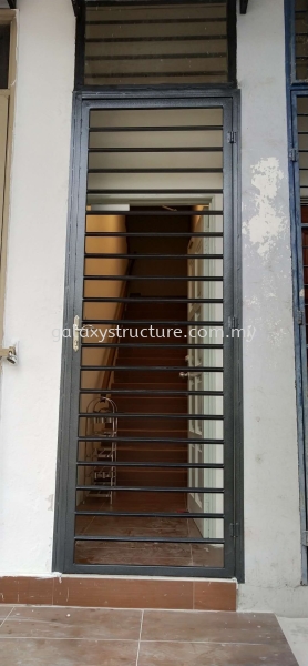 Powder Coated Door Grille at Office Shop Lot @ Jalan Pendidik, Hicom Glenmarie Industrial, 40150 Shah Alam. Pintu Grill Selangor, Malaysia, Kuala Lumpur (KL), Shah Alam Supplier, Suppliers, Supply, Supplies | GALAXY STRUCTURE & ENGINEERING SDN BHD